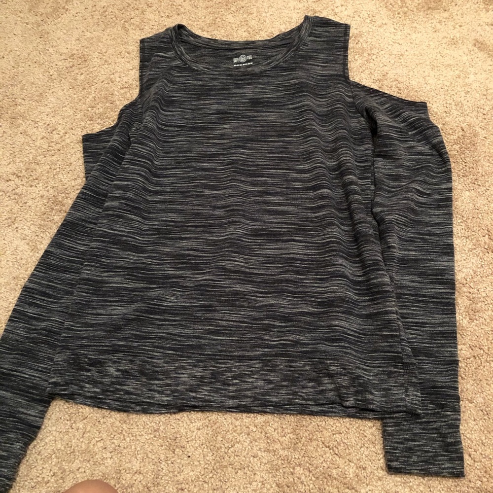 off the shoulder sweater